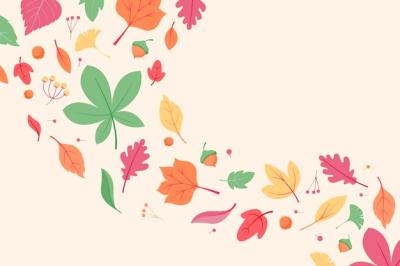 Beautiful Autumn Leaves Background – Free to Download