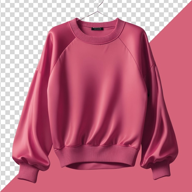 A Pink Sweater and Red Top on White Background – Free to Download