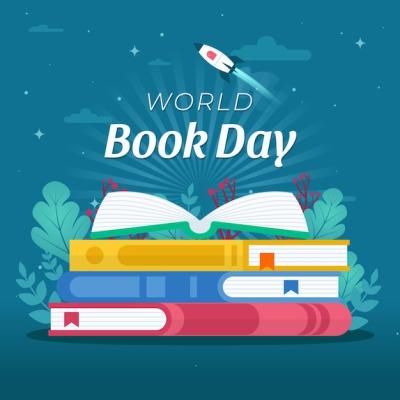 World Book Day Illustration – Free Download