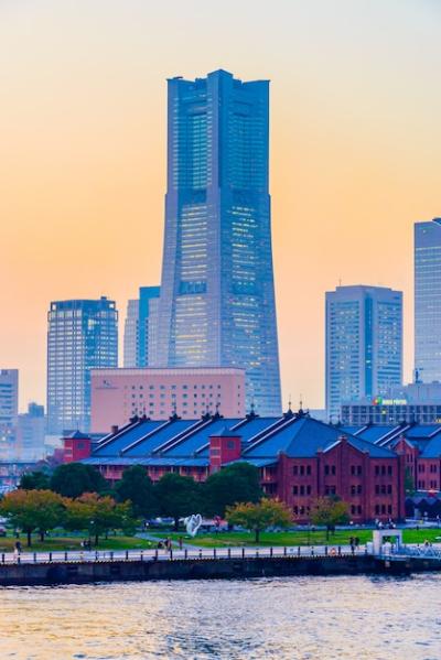 Yokohama Skyline City – Free to Download Stock Photos