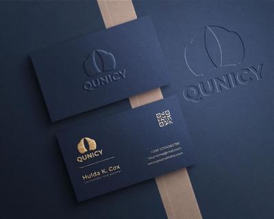 Modern and Luxury Business Card Mockup – Free Download