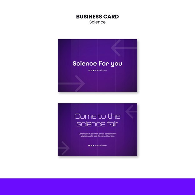 Gradient Science Template Design – Free Download, Download Free Stock Photo