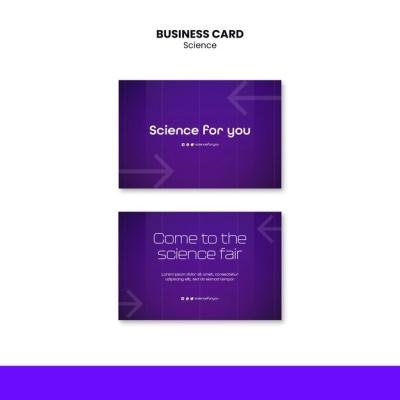 Gradient Science Template Design – Free Download, Download Free Stock Photo