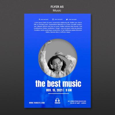 Best Music Flyer Template – Free to Download