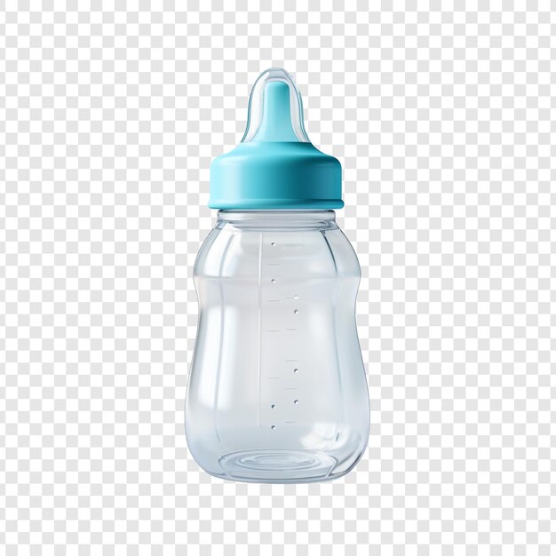 Isolated Baby Bottle on Transparent Background – Free Download