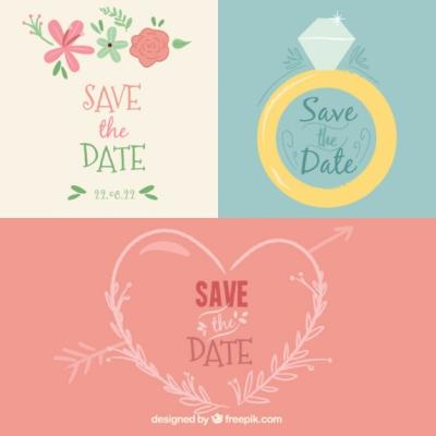 Wedding Date Reminder Design – Free Download