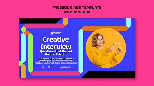 Facebook Template for Hiring – Free to Download