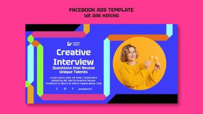 Facebook Template for Hiring – Free to Download