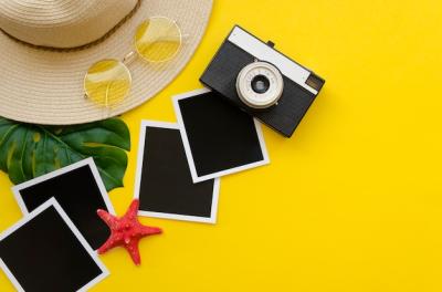 Camera and Hat Photos Collection – Free Download