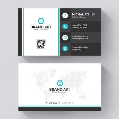 Elegant Business Card Design – Free Download