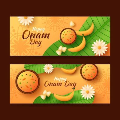 Onam Banners Set – Download Free Stock Photos