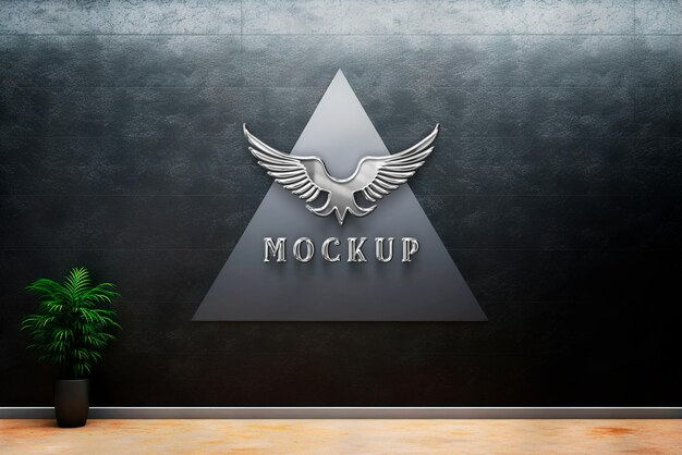 Realistic Logo Mockup – Free Download for Stunning Designs