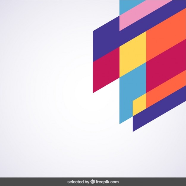 Colorful Geometrical Corner – Free Download