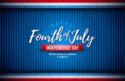 Vector Illustration of Vintage American Flag Pattern for 4th of July Independence Day – Free to Download