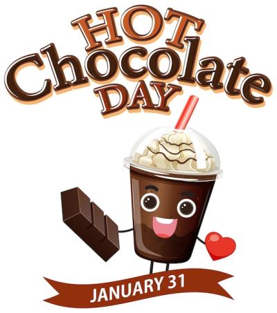 Hot Chocolate Day Banner Design – Free Download