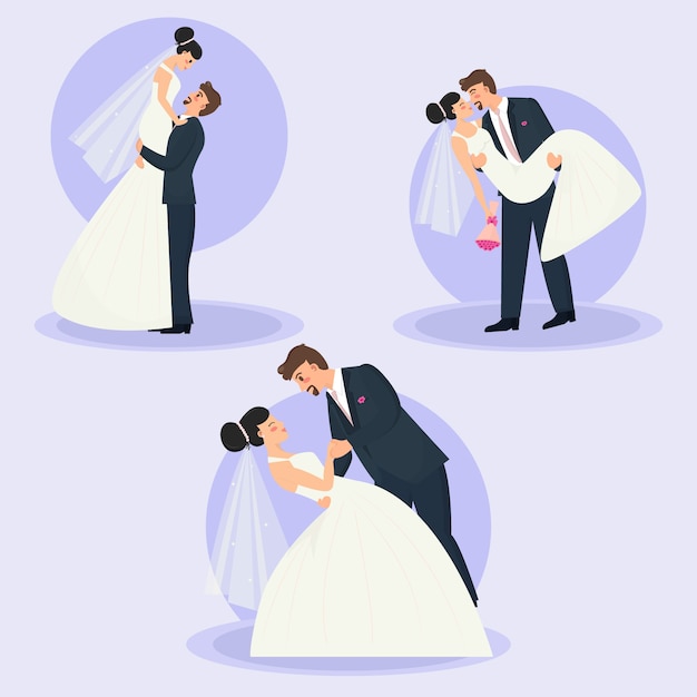 Wedding Couples Set – Free to Download Quality Stock Photos