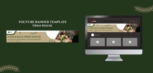 Open House Template Design – Free Download