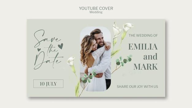 Wedding Template Design: Free Download for Stunning PSD Designs