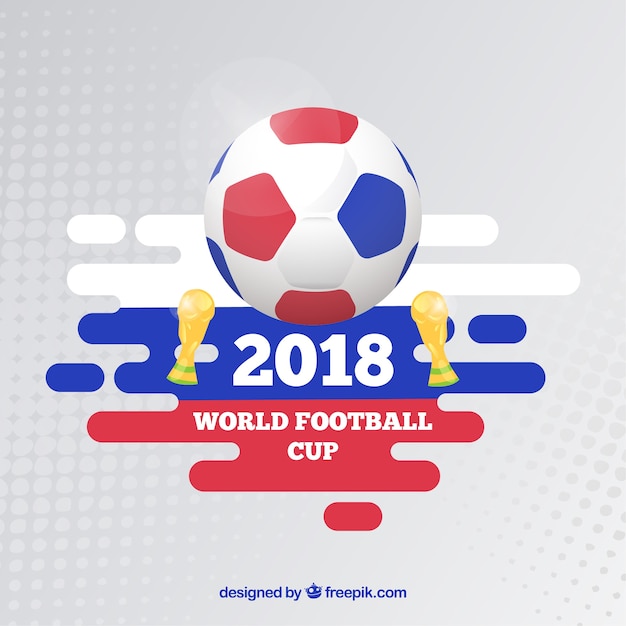 2018 World Football Cup Background – Free Download