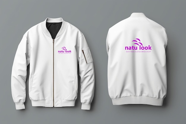 A White Jacket Featuring a Logo and the Word “Natural” – Free Stock Photo for Download