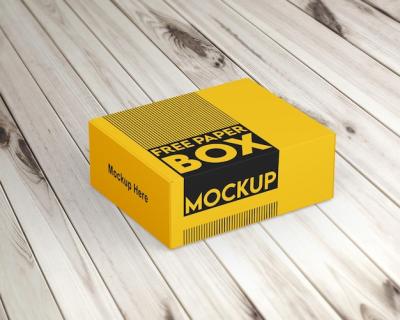 Stunning Packaging Box Mockup – Download Free Stock Photo