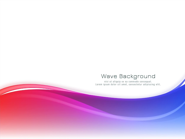 Colorful Wave Design Background – Free Stock Photo for Download