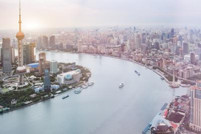 Aerial View of Shanghai Skyline – Free Stock Photo, Download for Free