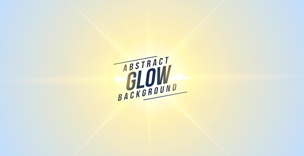 Abstract Glowing Sunburst Flare Background with Light Effect – Free Download