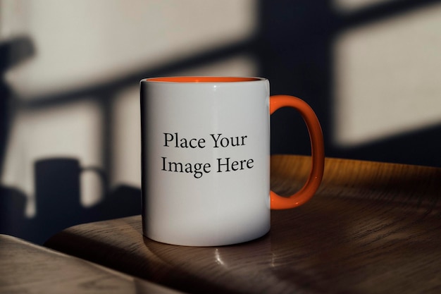 A Serene Coffee Mug on a Table – Free Stock Photo for Download