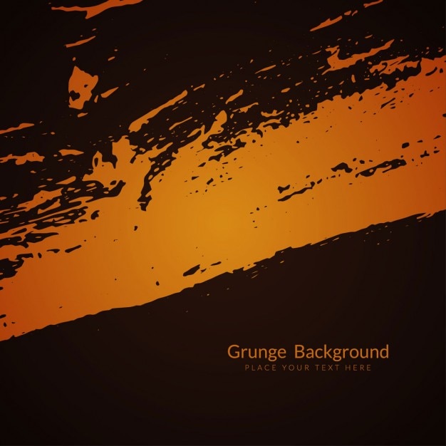 Black and Orange Grunge Background – Free Download