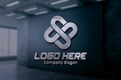 Elegant Mockup Wall Logo – Free Download, Download for Free