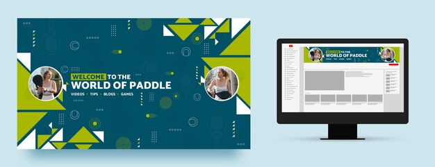 Paddle Tennis Template Design – Free to Download