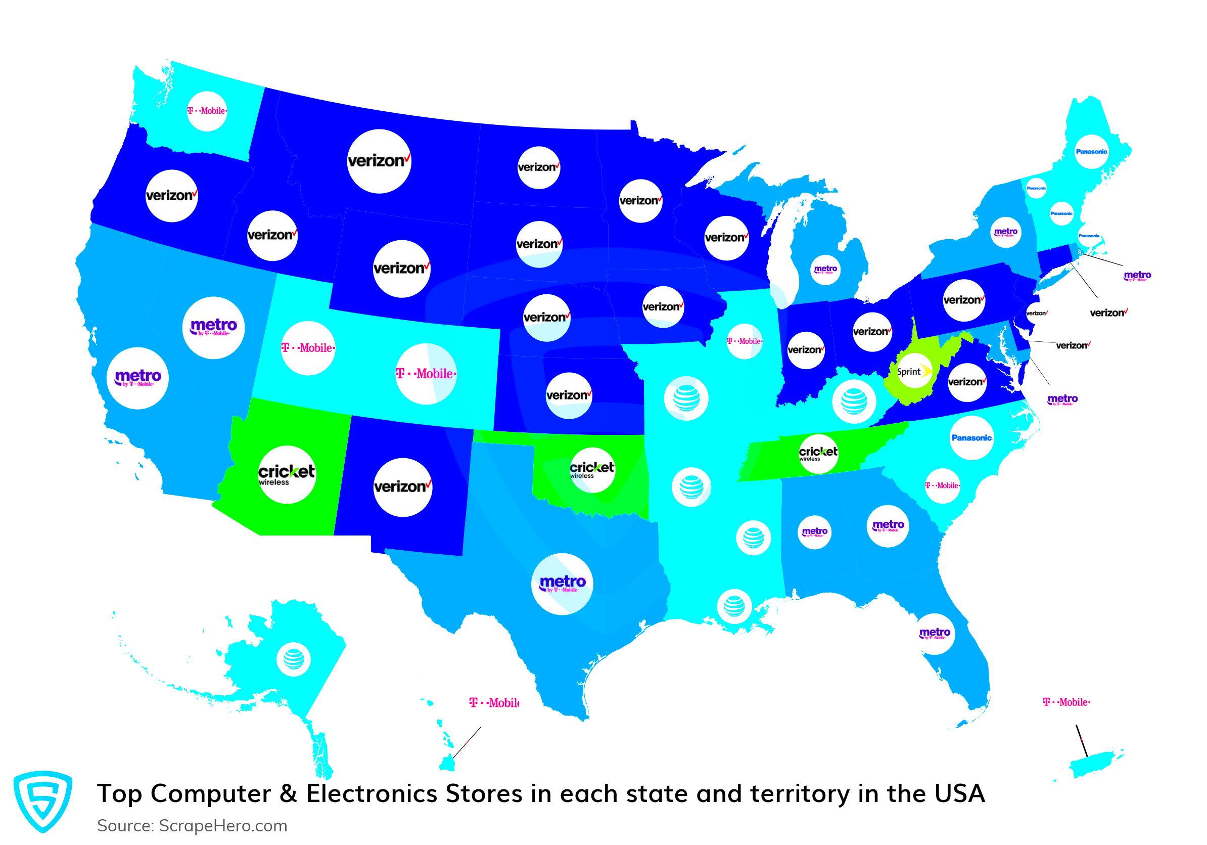 Top 10 Computer Electronics stores in the USA in 2021 ScrapeHero