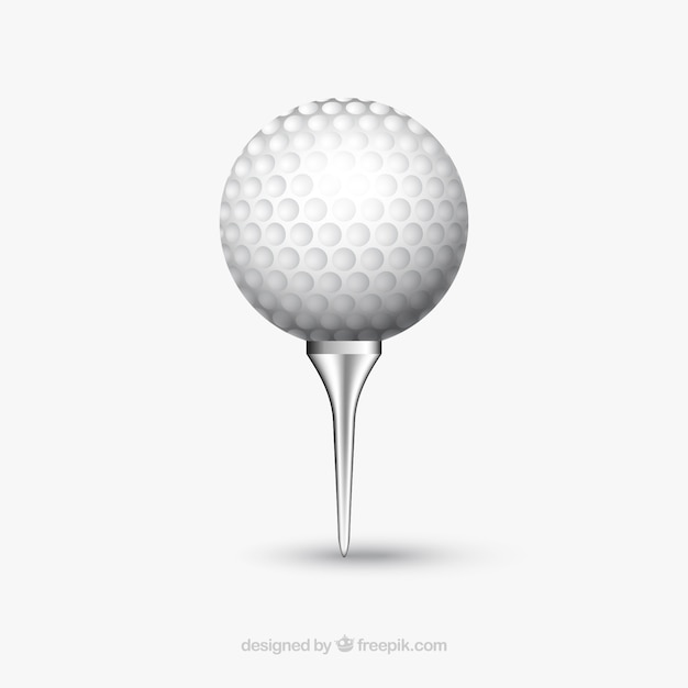 Realistic Golf Ball – Free to Download