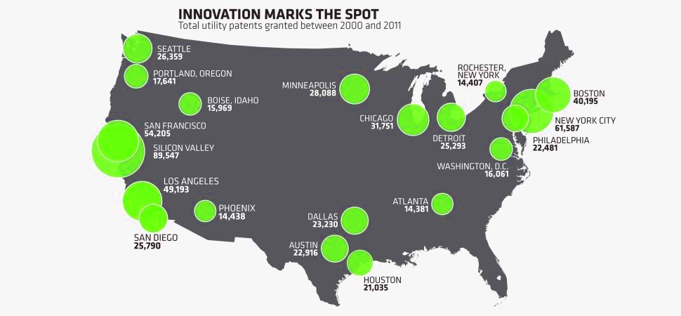 The Most Innovative Cities in America Inccom