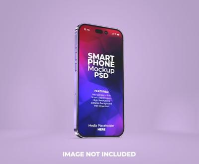 Realistic Premium Smartphone App Presentation Screen Mockup Template – Free Download