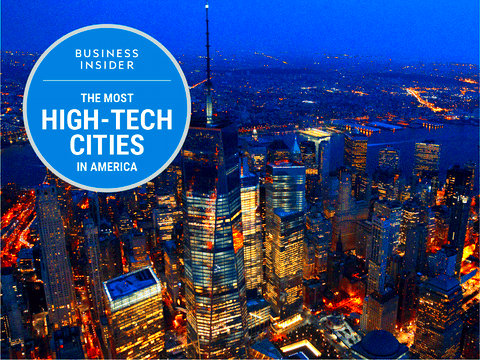 The most hightech cities in the US Business Insider