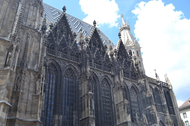 Stunning Facade Decoration of a Cathedral in Vienna, Austria – Free Download