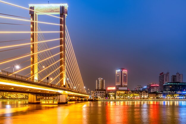 Ningbo City Center Architectural Landscape Night View – Free Stock Photo, Download for Free