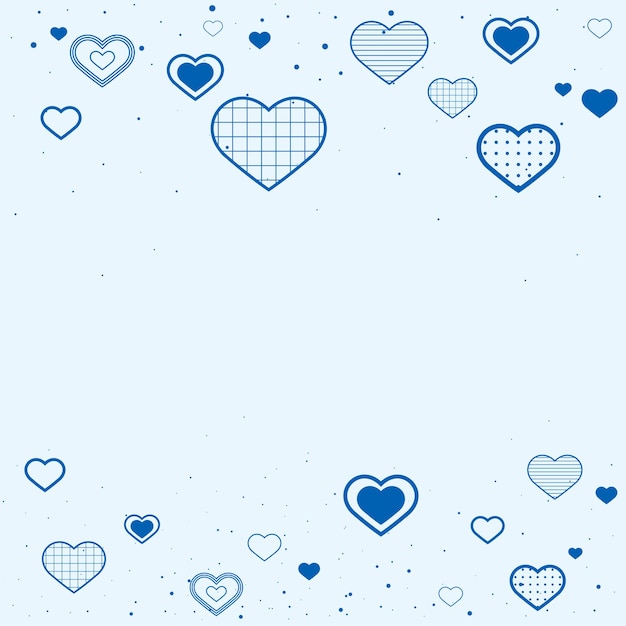 Lovely Heart-Decorated Border – Free Download, Free Stock Photo