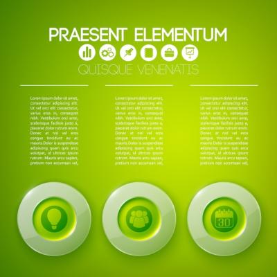 Light Infographic Web Concept – Free Download