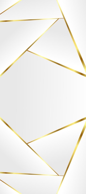 Geometric Golden Lines on White Background – Free Download