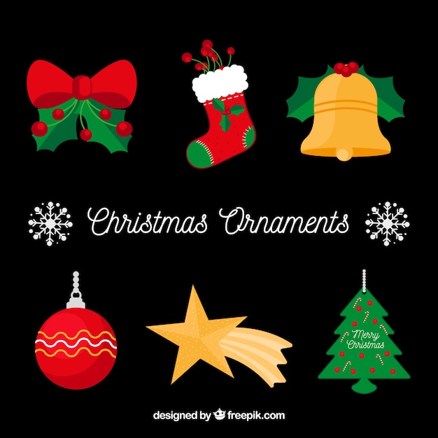 Christmas Elements Collection – Free Download