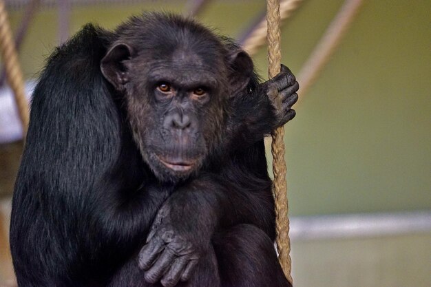 Portrait of a Chimpanzee – Free Download Free Stock Photo