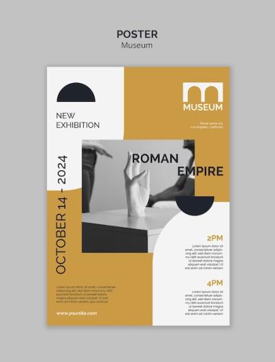 Museum Template Design – Free Download