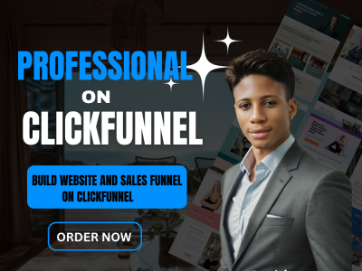 I Will Build Sales Funnels and Landing Pages in ClickFunnels