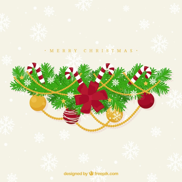 Elegant Christmas Ornament Vector Template – Free Download