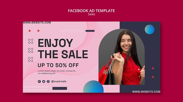 Flat Design Sale Template – Free to Download