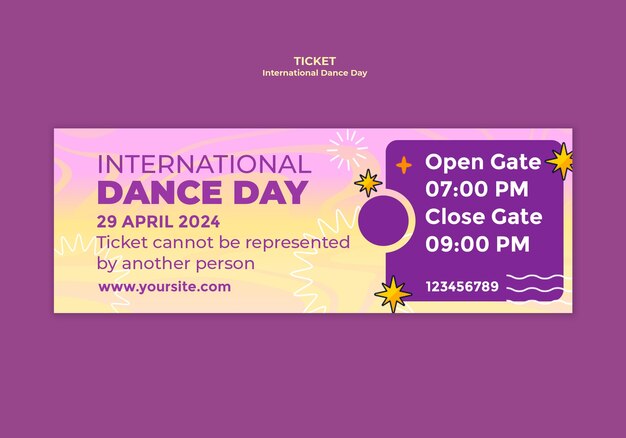 International Dance Day Template Design – Free Download