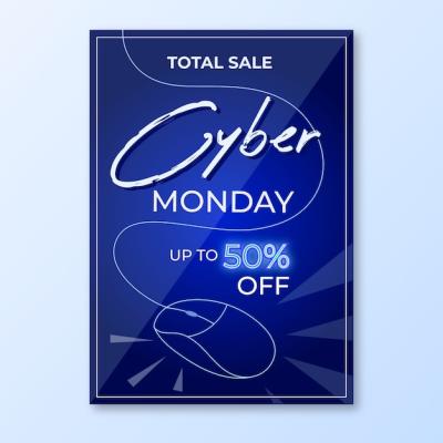 Cyber Monday Flyer Template – Free to Download